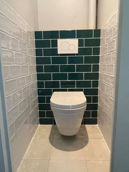 Rénovation d'une douche suite à un dégât des eaux