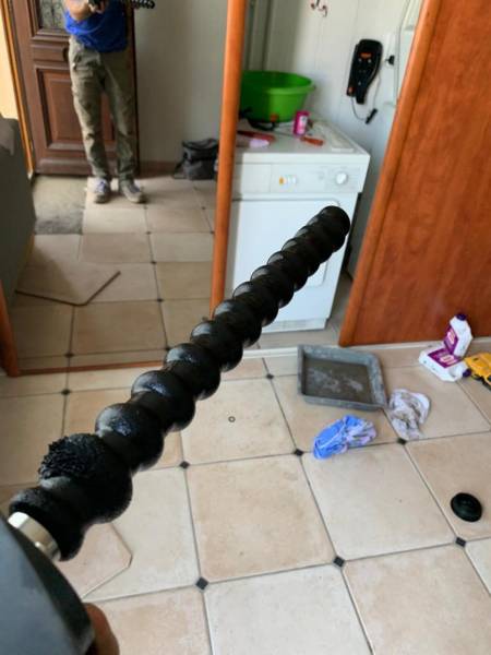 Réparation d'un tube en acier sur Rouen