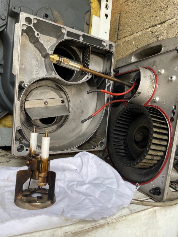 Depannage sur une chaudière fioul à grand quevilly