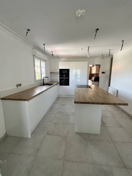 Rénovation d'une cuisine à Beuzeville