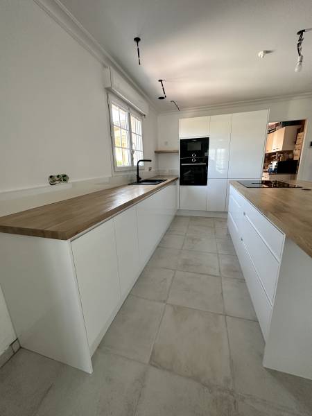 Rénovation d'une cuisine à Beuzeville