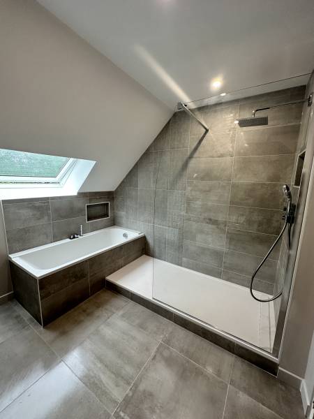 Rénovation d'une très belle salle de bain à Rouen
