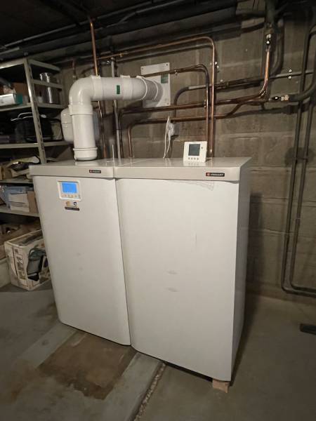 Installation chaudière à très haute performance énergétique