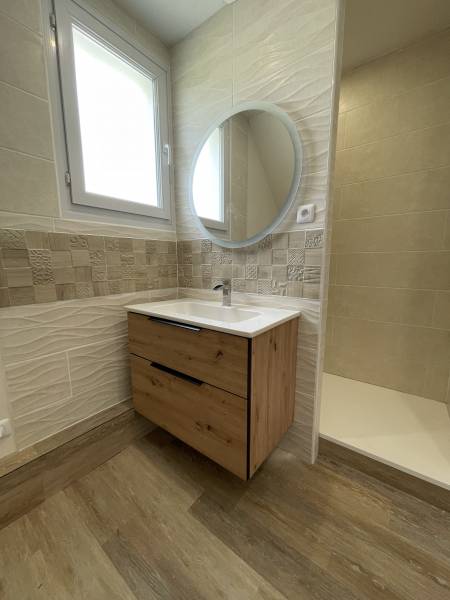 Rénovation d'une salle de bain à Rouen