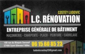 Maçonnerie - Charpente - Carrelage - Peinture Saint Etienne l'Allier LC RENOVATION