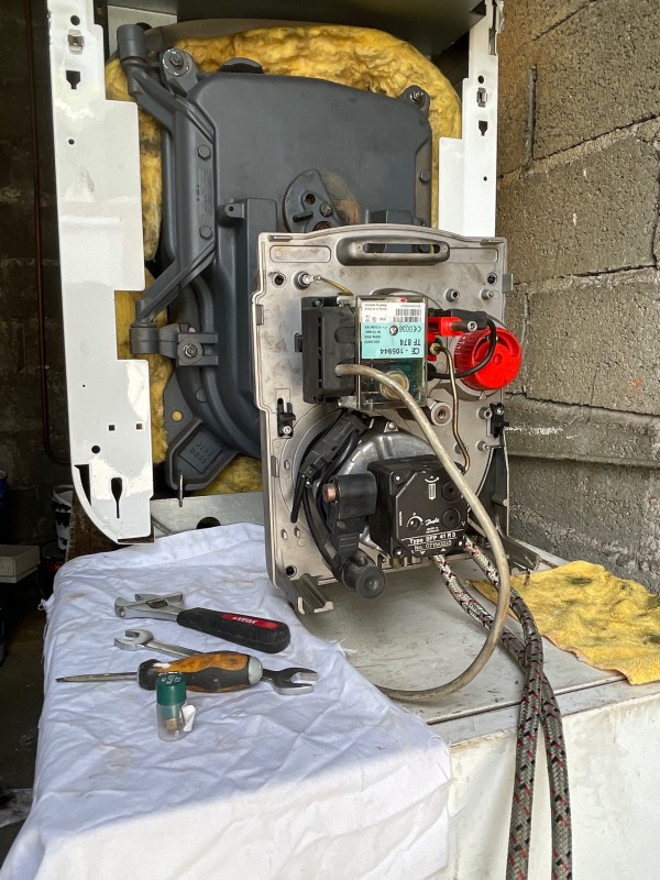 Depannage sur une chaudière fioul à grand quevilly