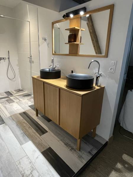 Création d'une douche à l'italienne à Bourg-Achard